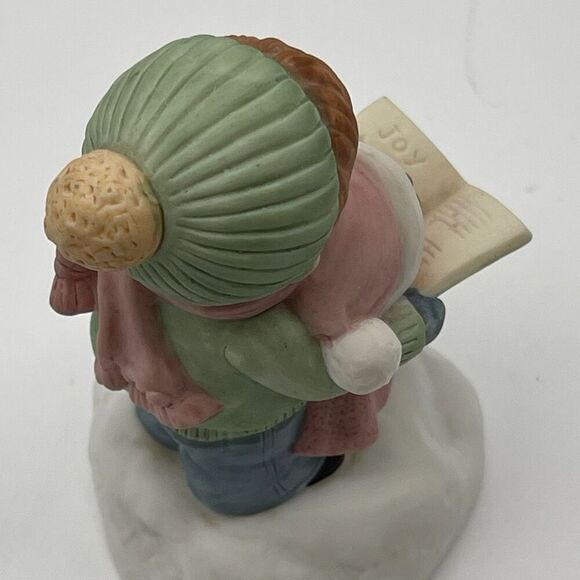 Vtg AVON Joy To The World Children Song Book Wind-Up Porcelain Musical Figurine - Picture 12 of 16